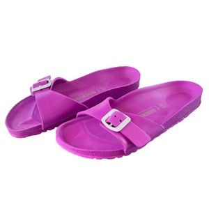 Birkenstock Madrid EVA Sandals, Neon Pink, Women’s 8/39